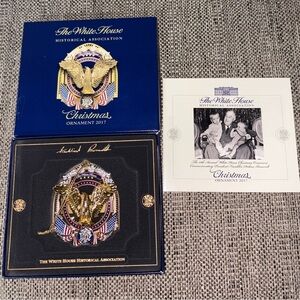 Collectible ornament The White House Historical 2017  Franklin D. Roosevelt NIB